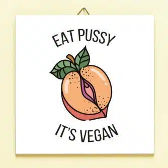Kachel Eat Pussy, It's Vegan