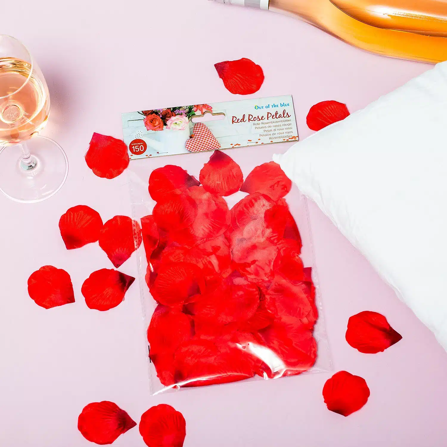 Künstliche Rosenblätter