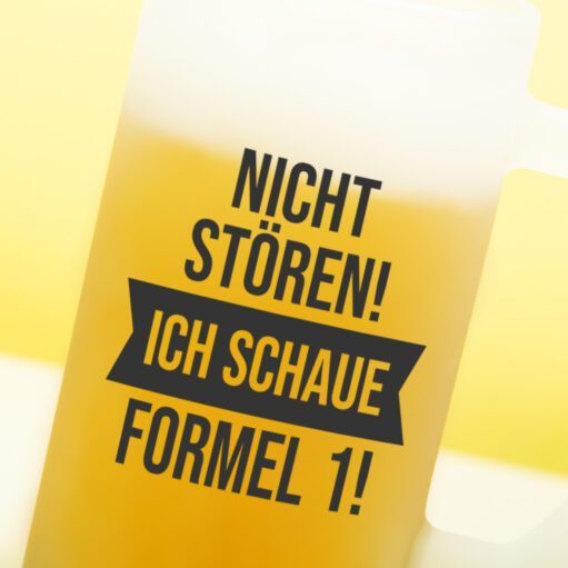 Bierkrug Nicht stören! Ich schaue Formel 1!