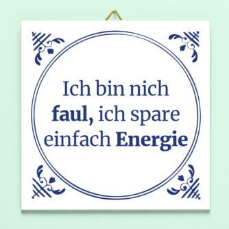 Kachel Ich spare Energie