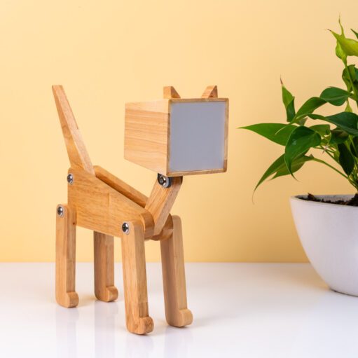 Holz Tischlampe