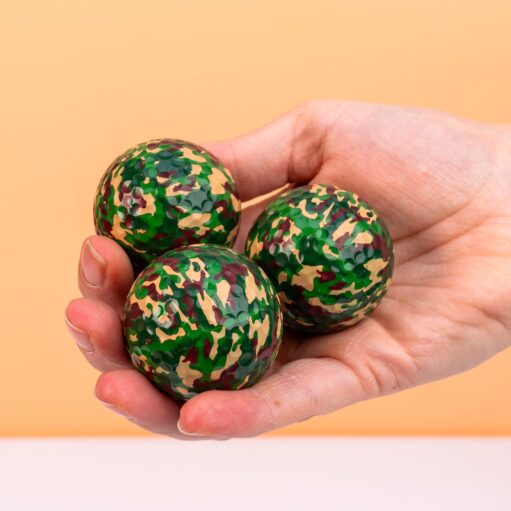 Camouflage-Golfbälle (Set von 3)