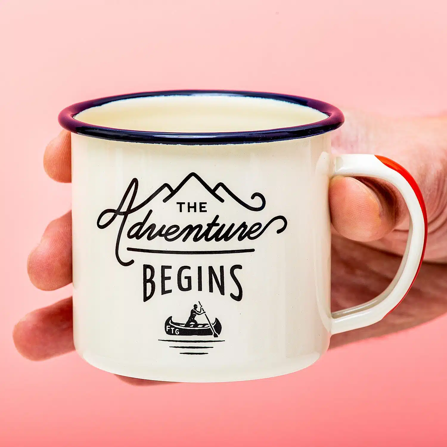 The Adventure Begins Tasse