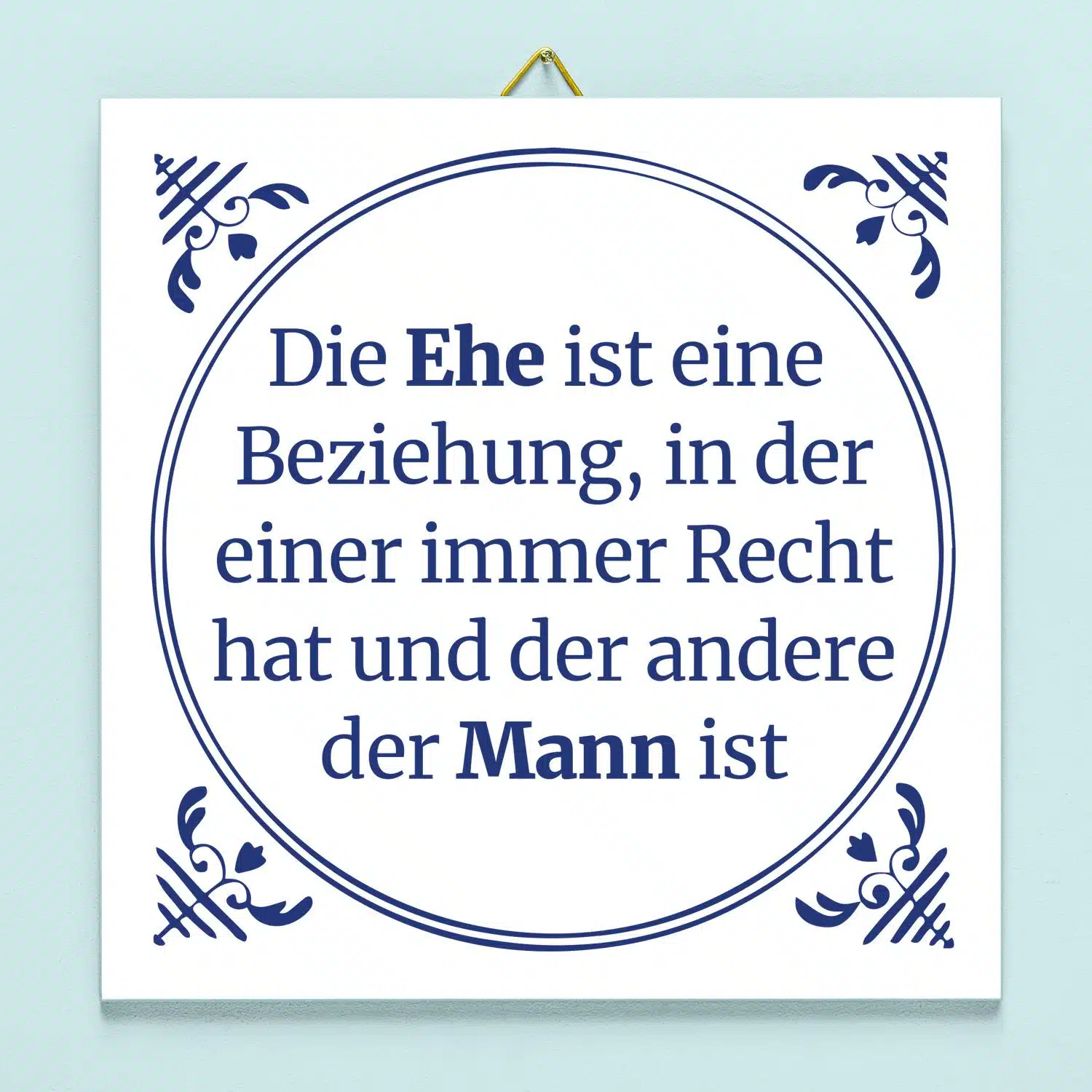 Kachel Die Ehe ist eine Beziehung