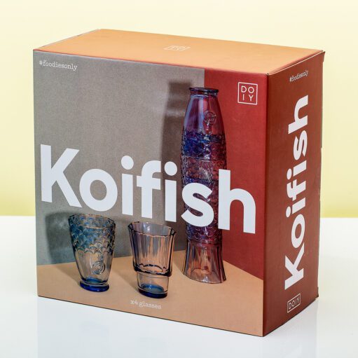 Koi-Gläser (Set von 4)