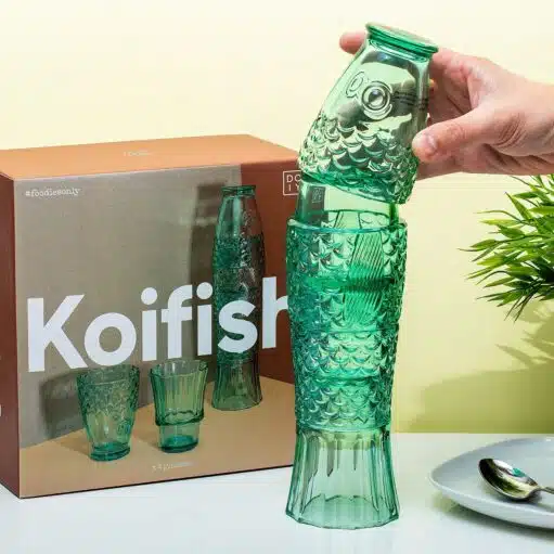 Koi-Gläser (Set von 4)