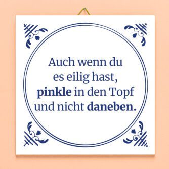 Kachel Auch wenn du es eilig hast
