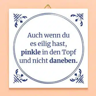 Kachel Auch wenn du es eilig hast