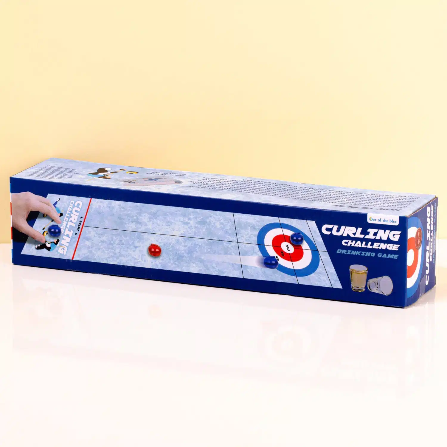 Sport Trinkspiel mit Schnapsgläsern