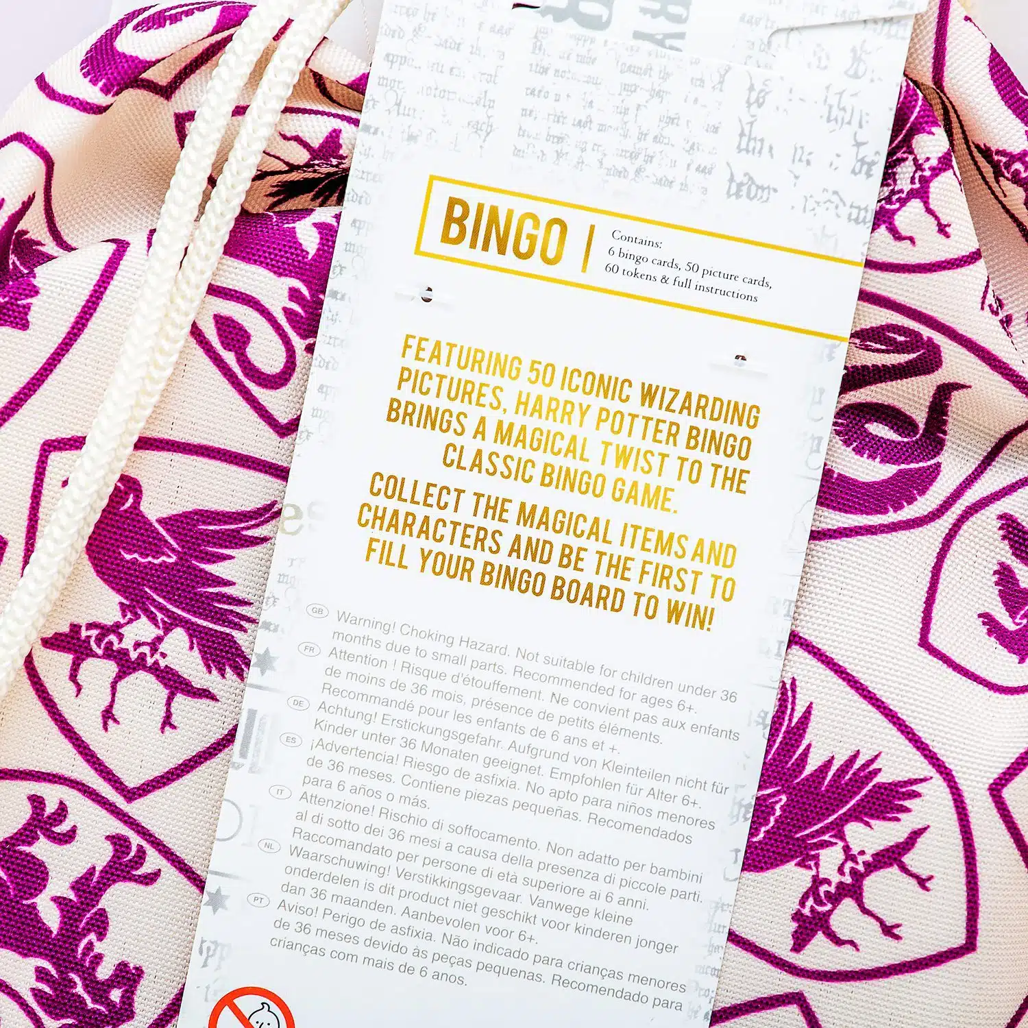 Harry Potter Hogwarts Bingo Spiel