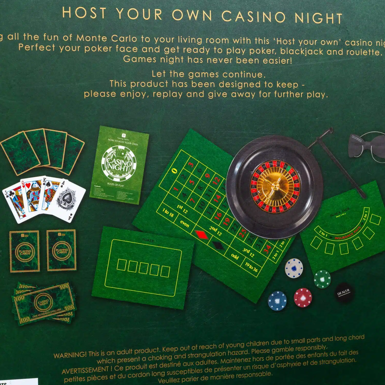 Host Your Own Casino Night