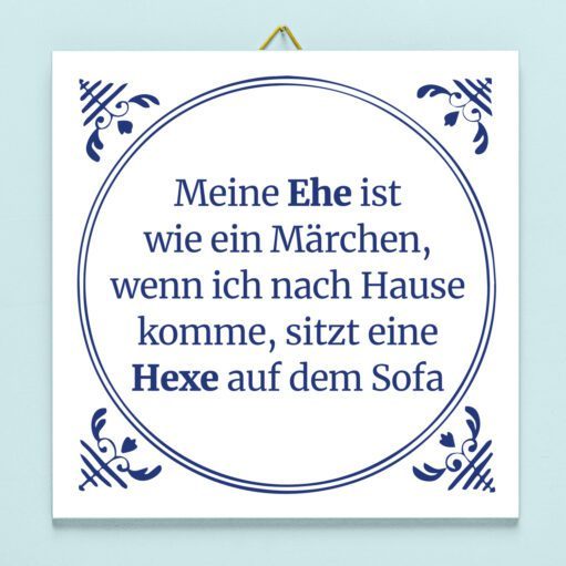 Kachel Meine Ehe ist wie ein Märchen