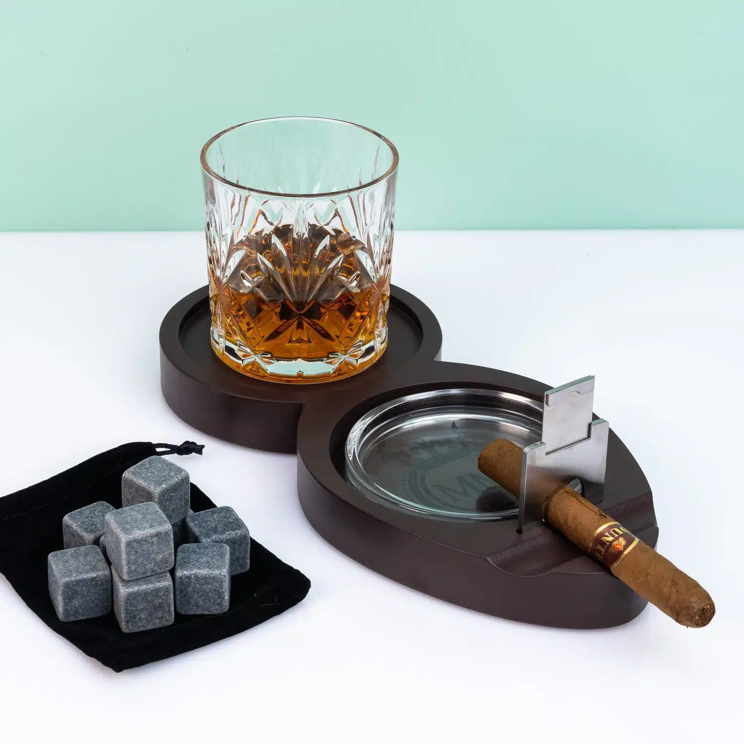 Whiskey- und Zigarren-Geschenkset