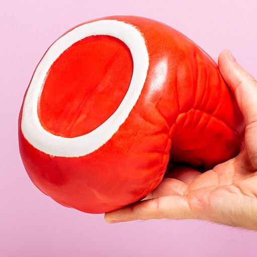 Boxhandschuh Vase