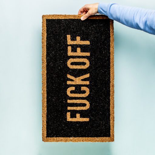 Fuck Off Fußmatte