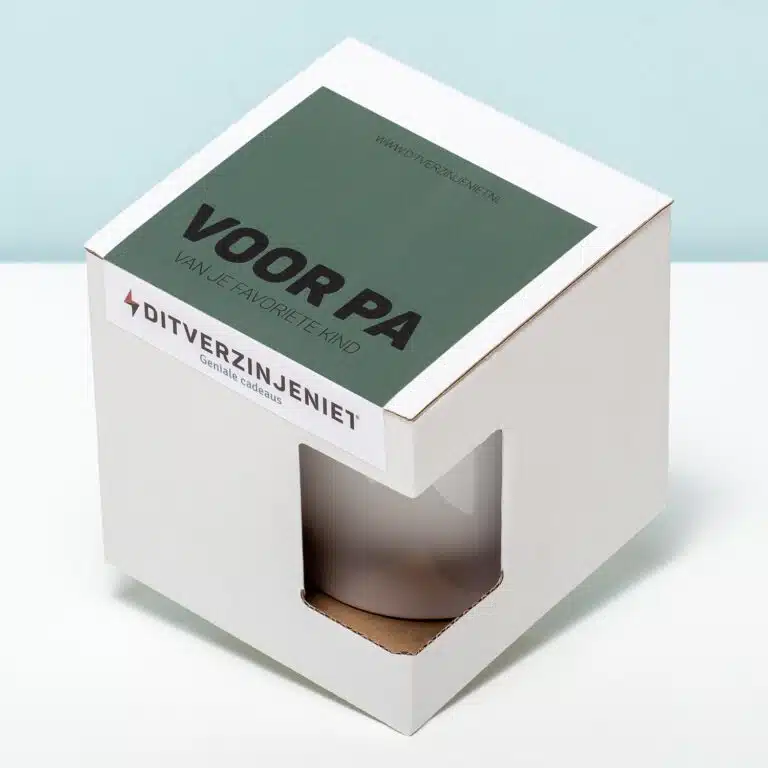 Daily Dad Nutrition facts Tasse