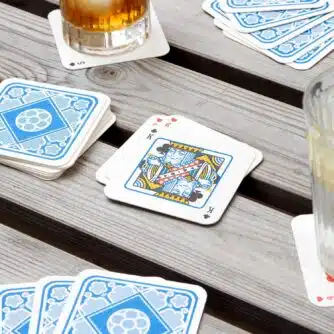 Bierdeckel Spielkarten (Set von 54)