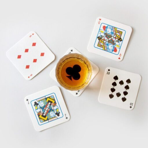 Bierdeckel Spielkarten (Set von 54)