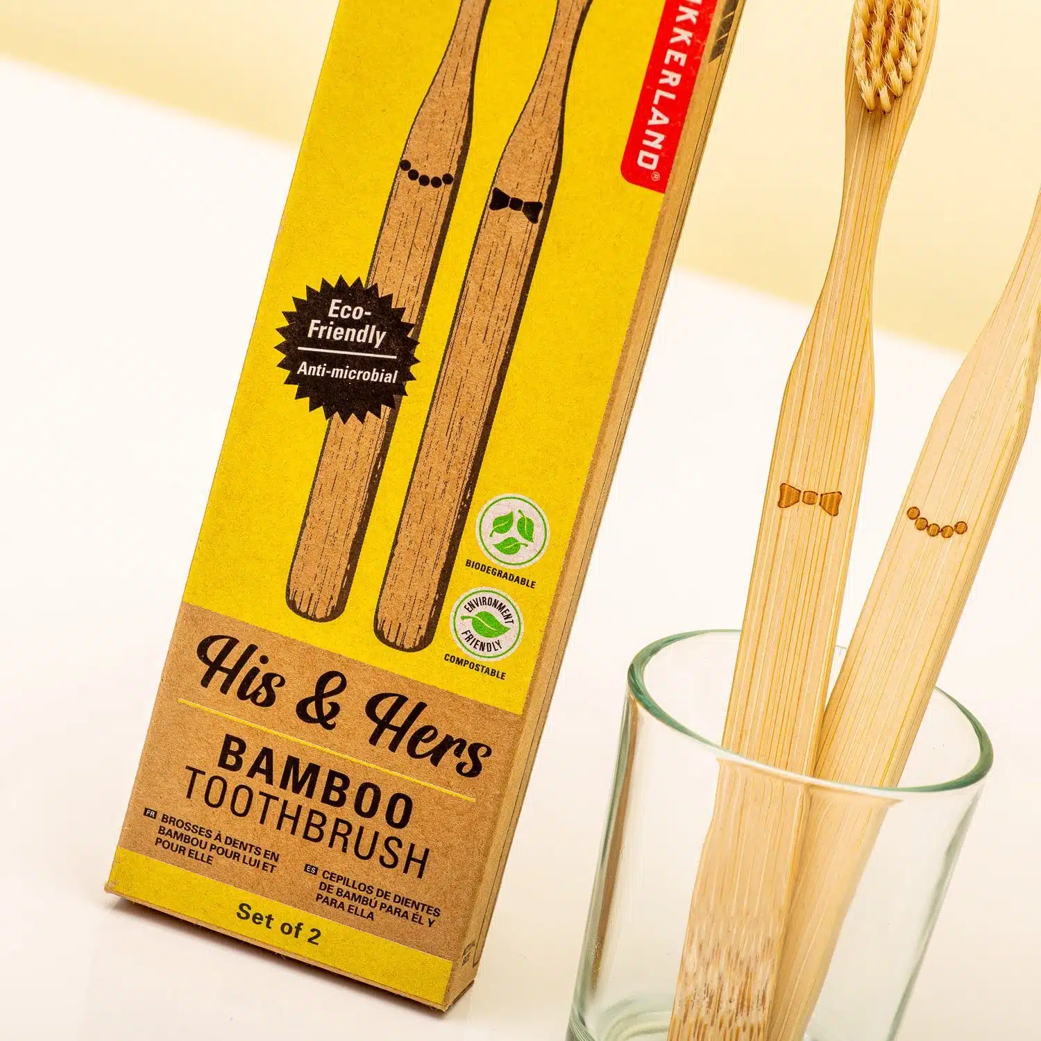 Bambuszahnbürsten (Set von 2)