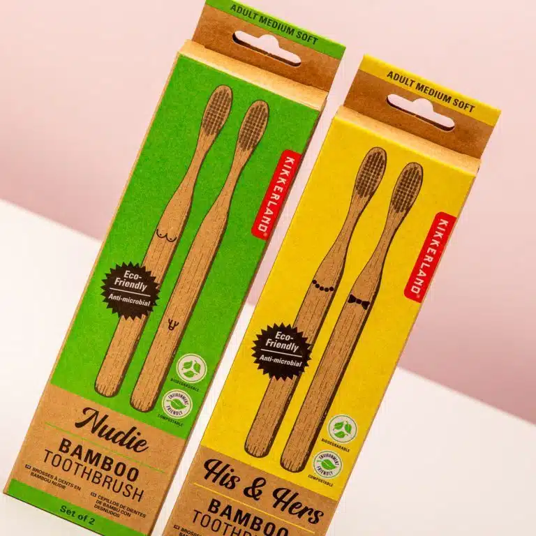 Bambuszahnbürsten (Set von 2)