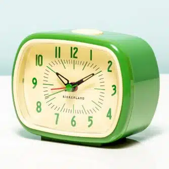 Retro Wecker - Grün