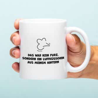 Tasse Das war kein Furz