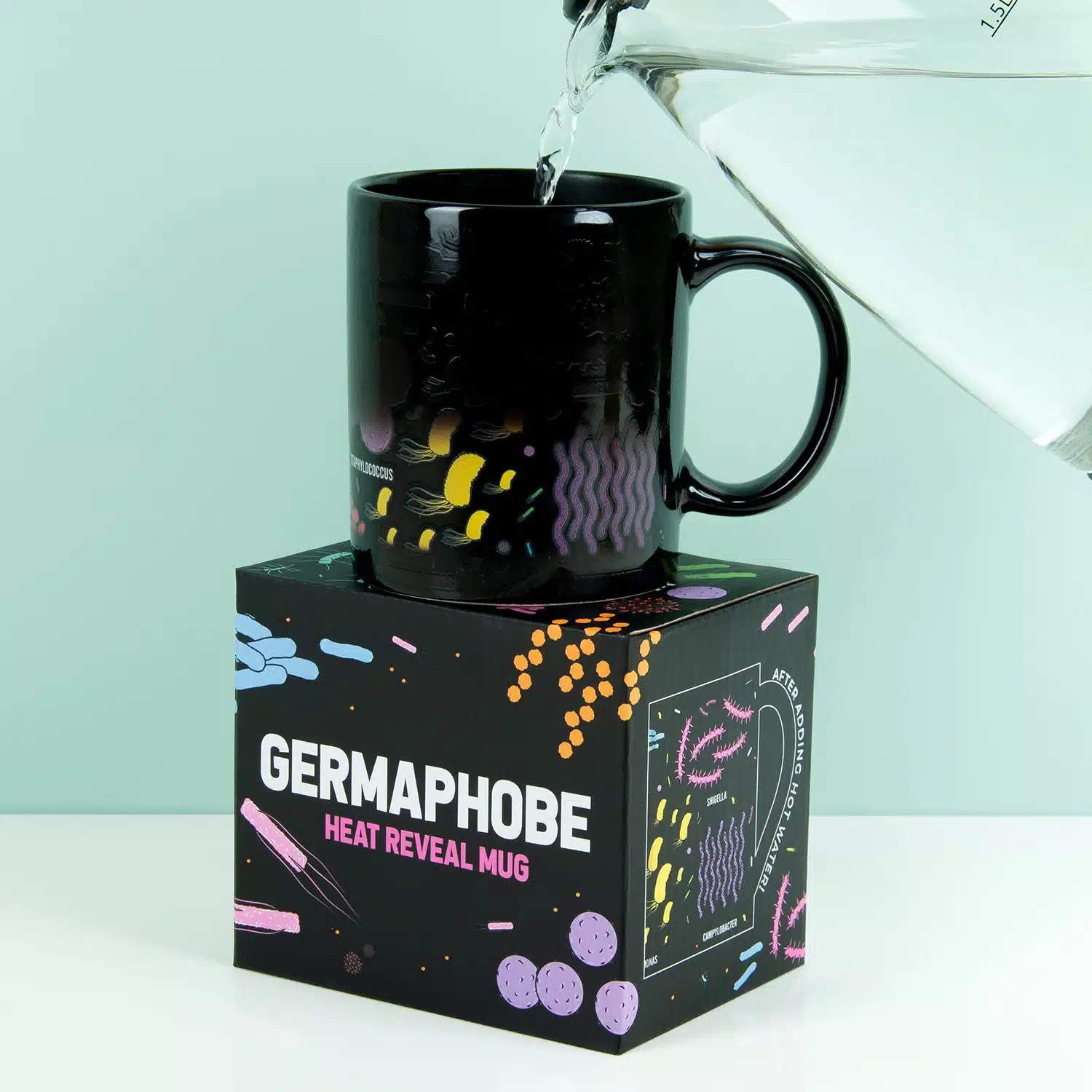 Wärmeempfindliche Germophobiker-Tasse