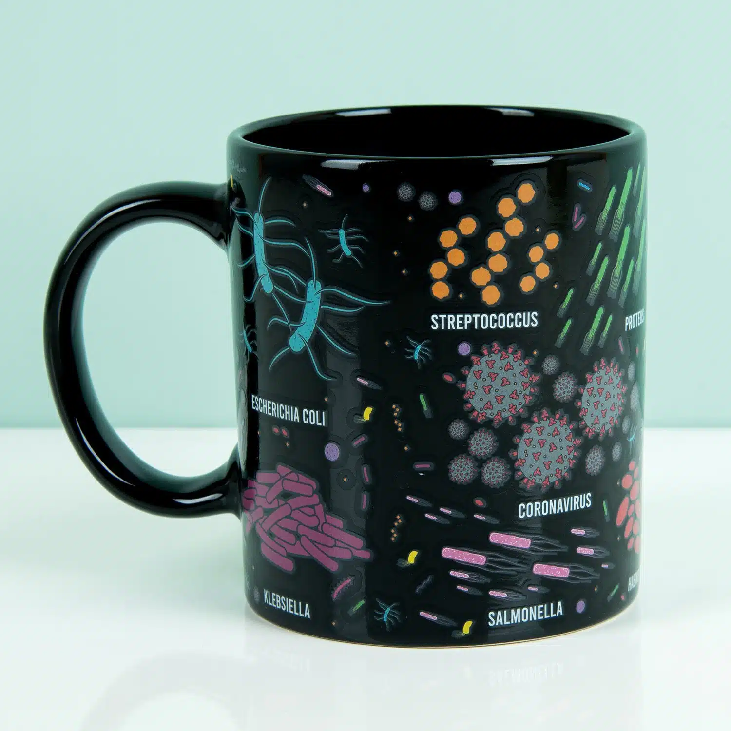 Wärmeempfindliche Germophobiker-Tasse