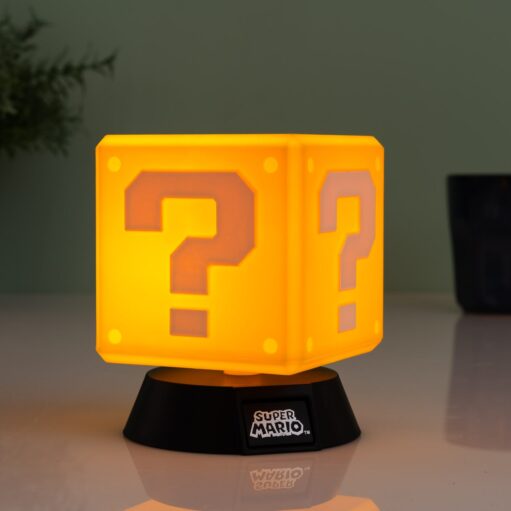 Super Mario Fragezeichen-Block Icon Lampe