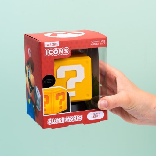 Super Mario Fragezeichen-Block Icon Lampe