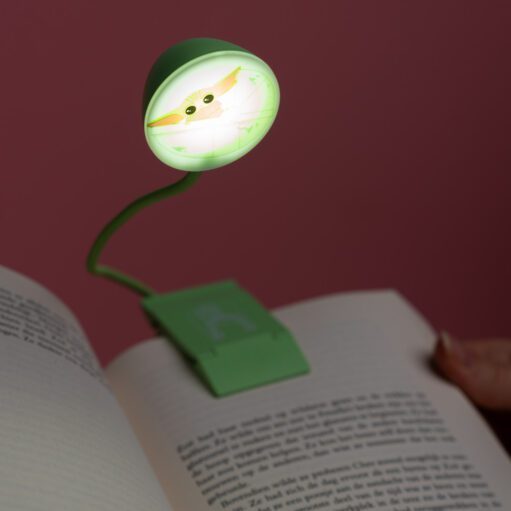The Mandalorian Grogu Buchlampe
