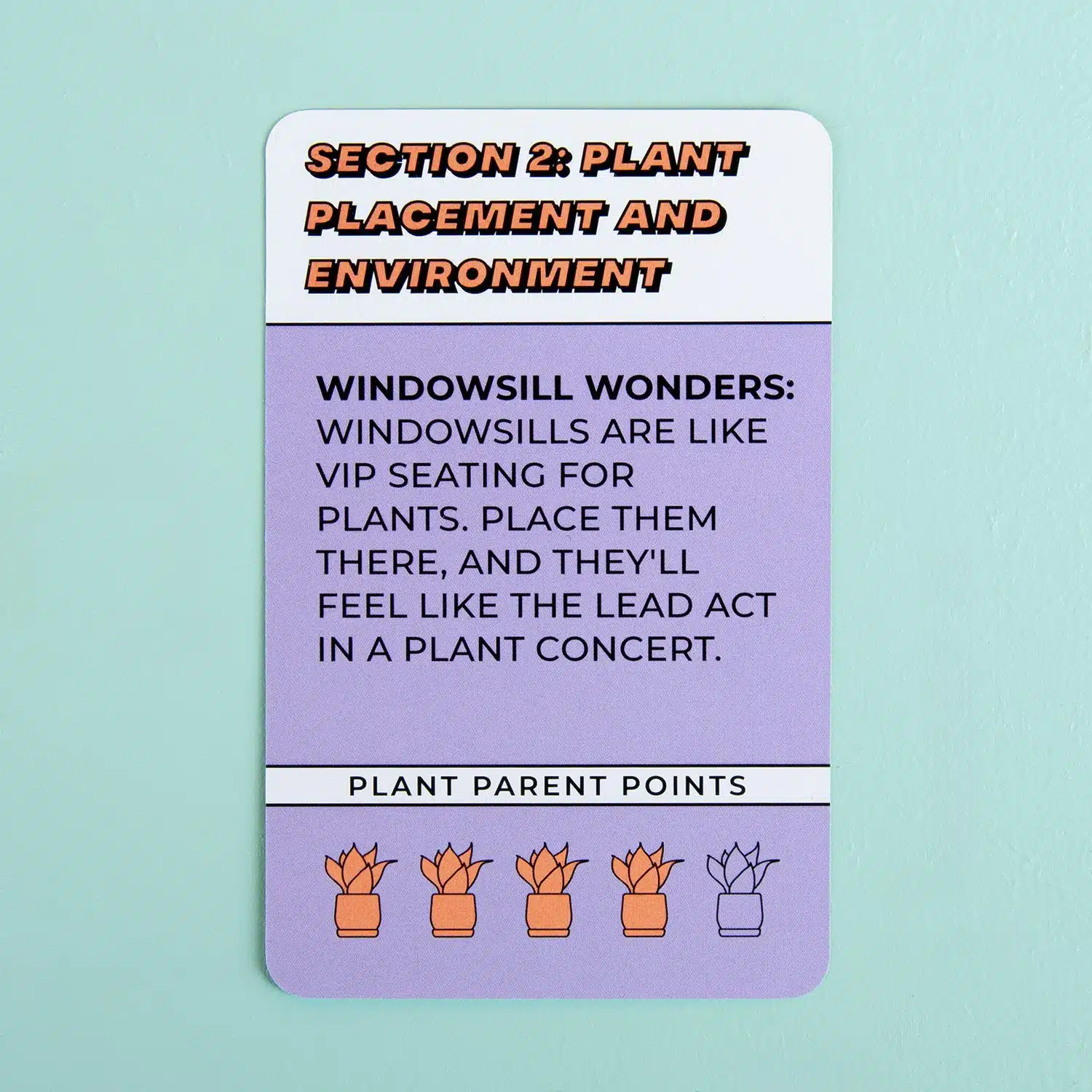 How To Be a Plant Parent Karten