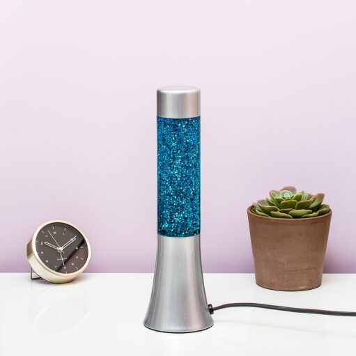 Mini-Lavalampe mit Glitzer