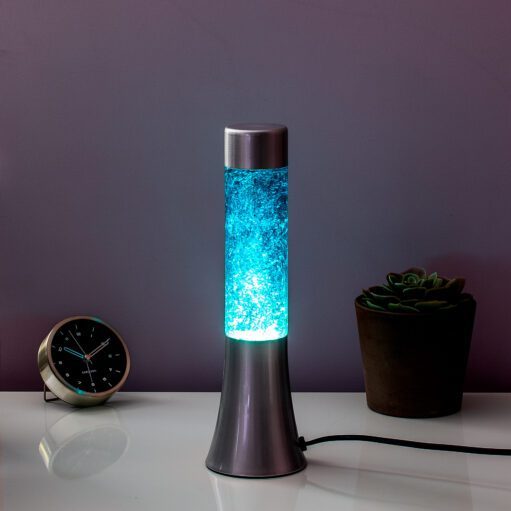 Mini-Lavalampe mit Glitzer