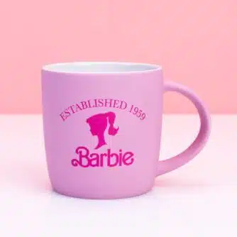 Barbie Silhouettentasse