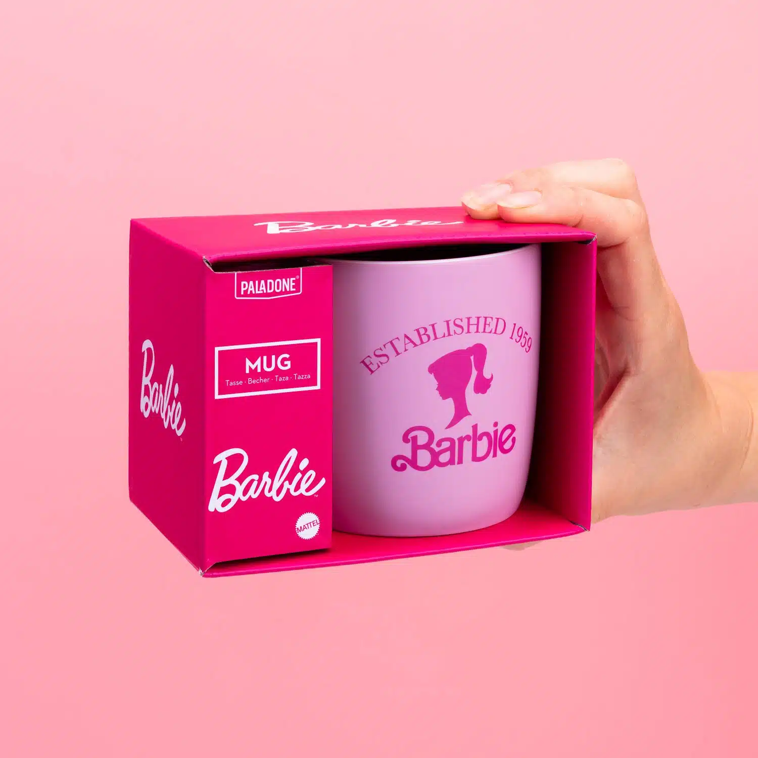 Barbie Silhouettentasse