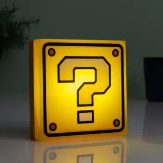 Super Mario Fragezeichen-Block Wandleuchte