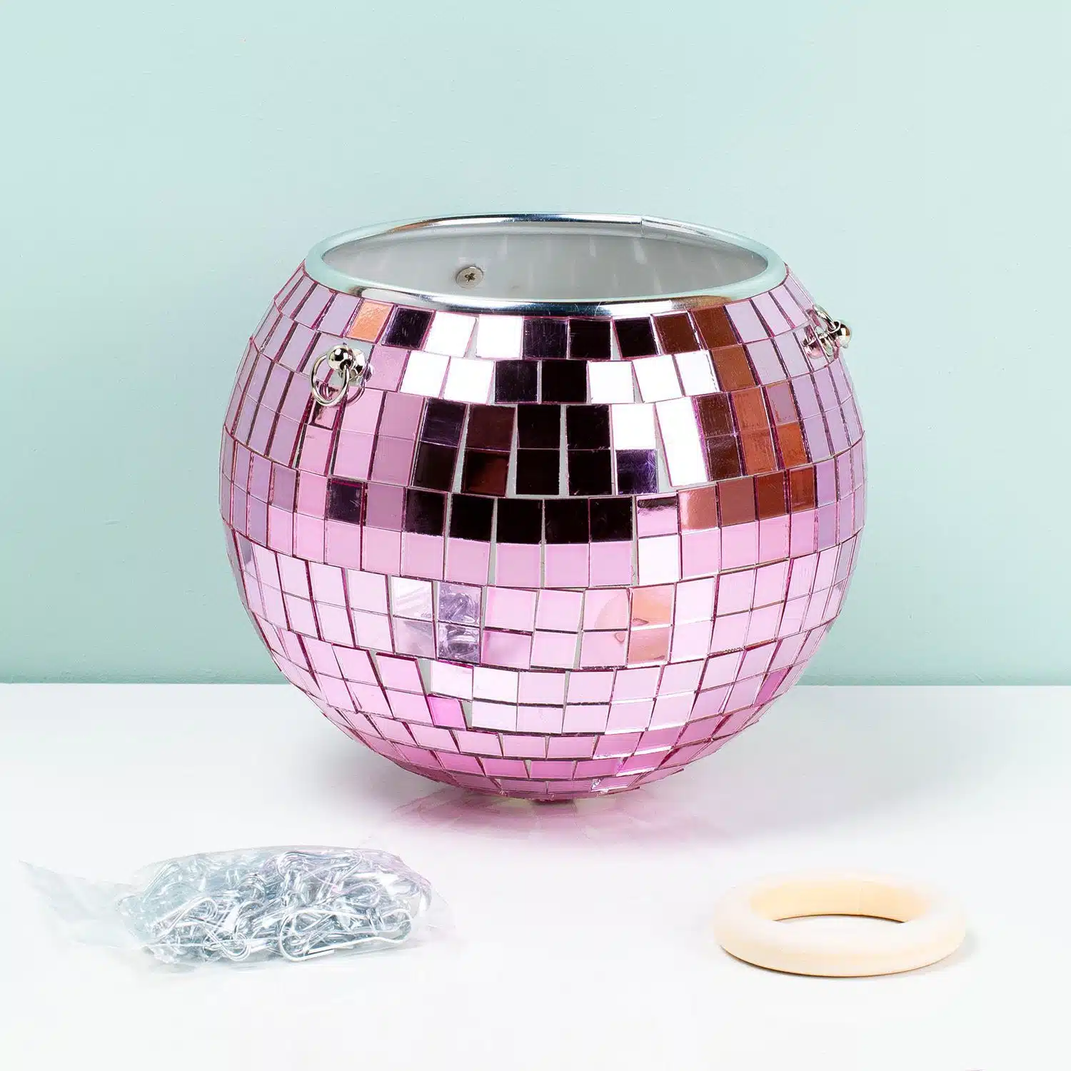 Hängender Discokugel-Blumentopf