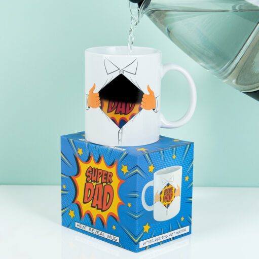 Wärmesensitive Super Dad Tasse