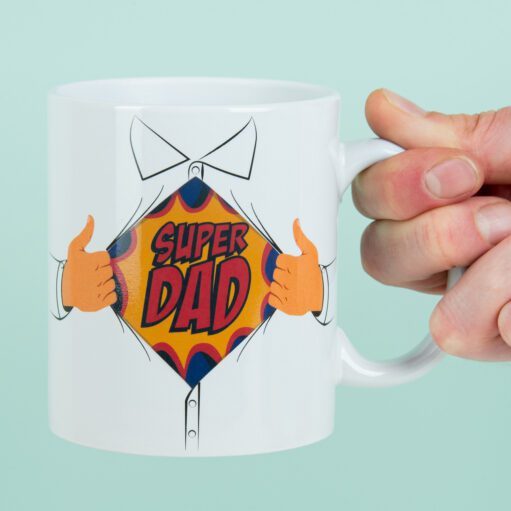 Wärmesensitive Super Dad Tasse
