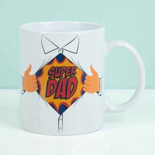 Wärmesensitive Super Dad Tasse