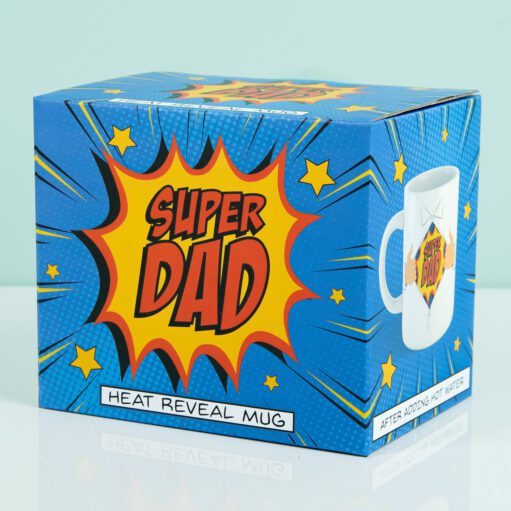 Wärmesensitive Super Dad Tasse
