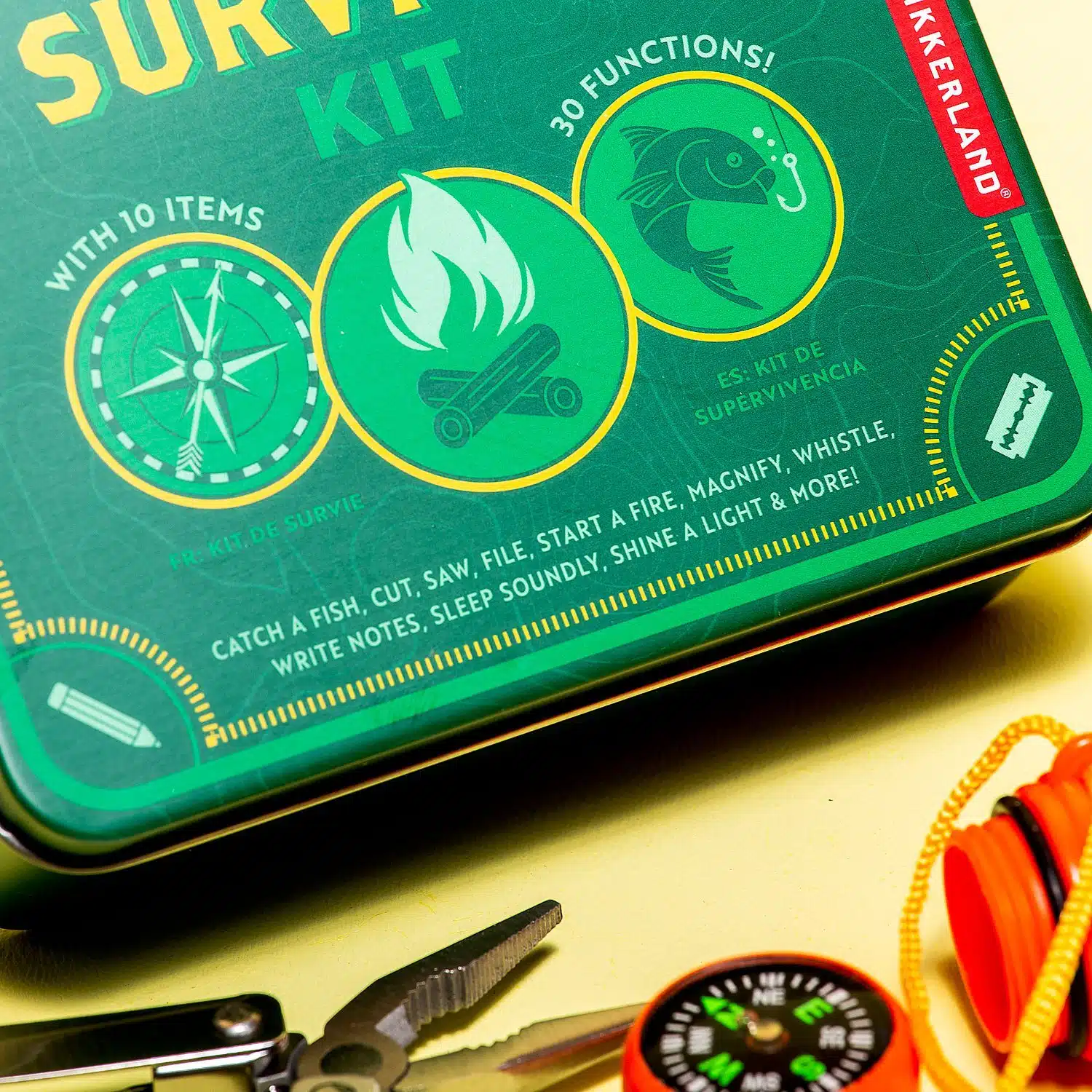 Survival Kit in einer Dose