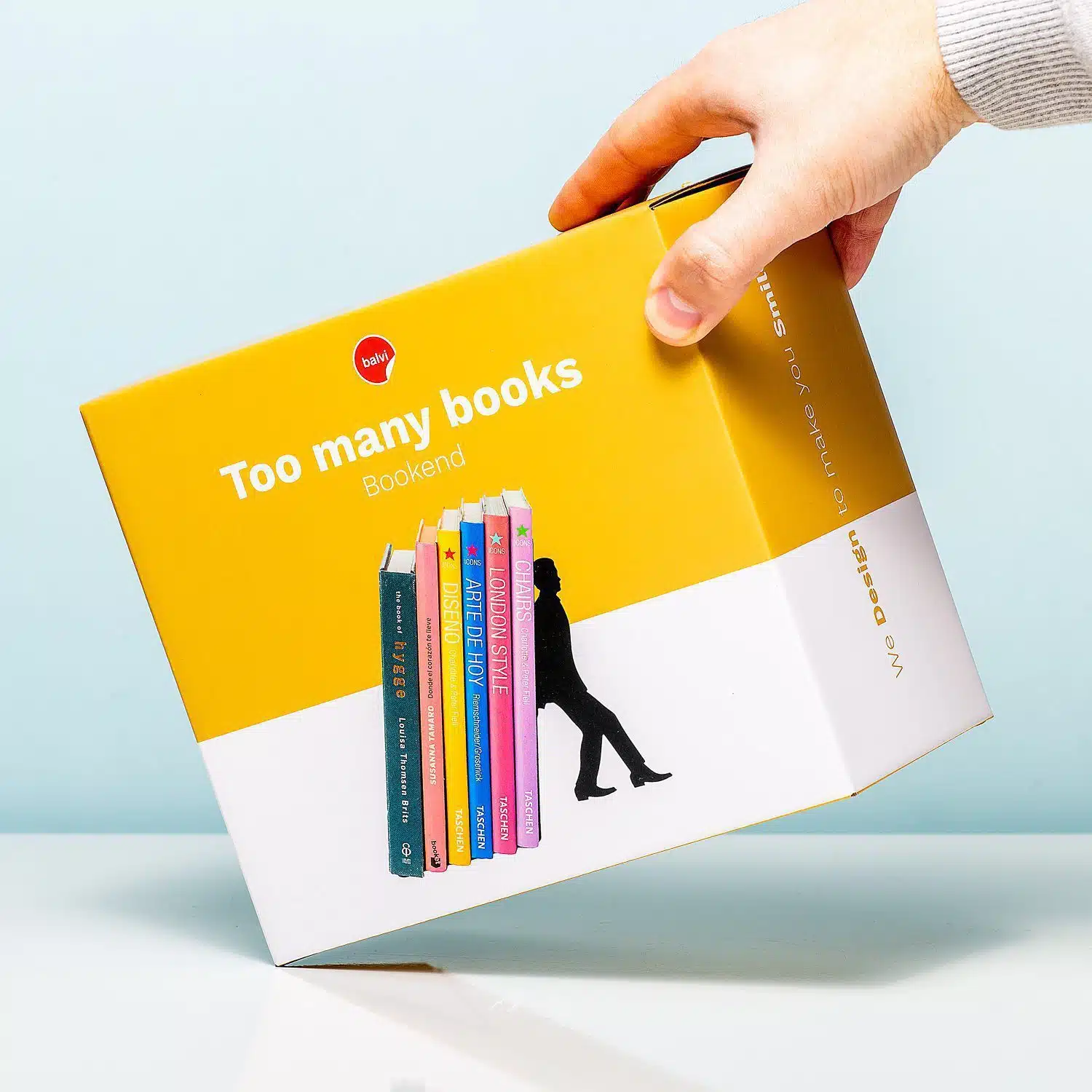 Too Many Books Buchstütze