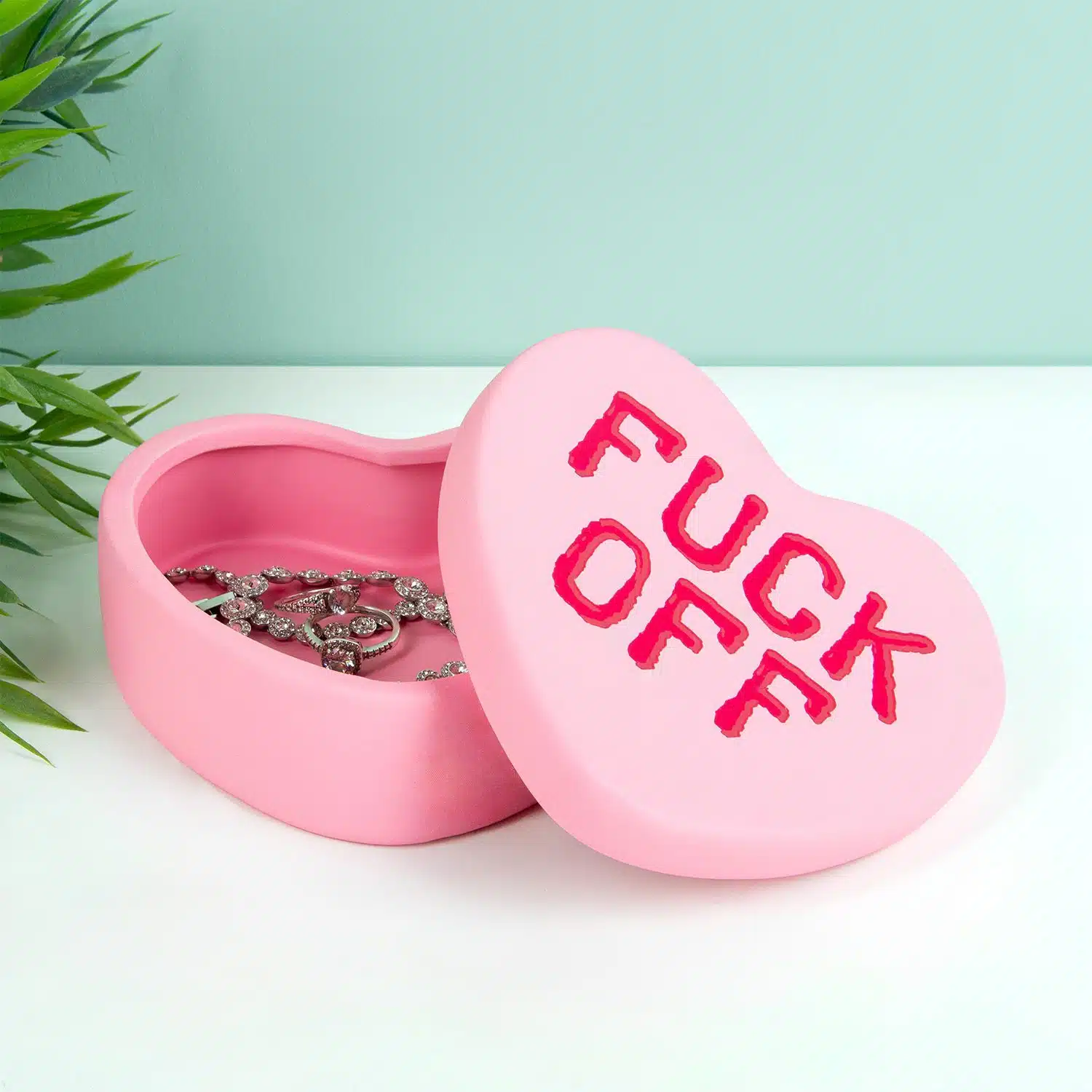 Bonbonherz Schmuckschale