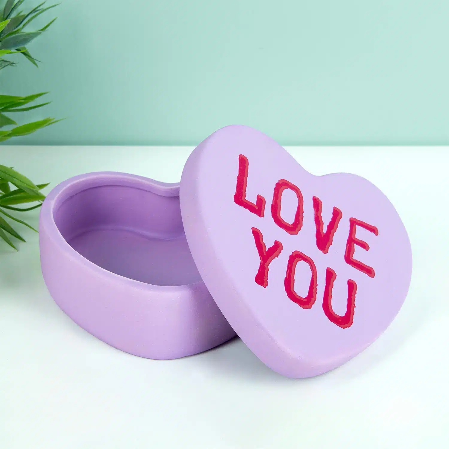 Bonbonherz Schmuckschale