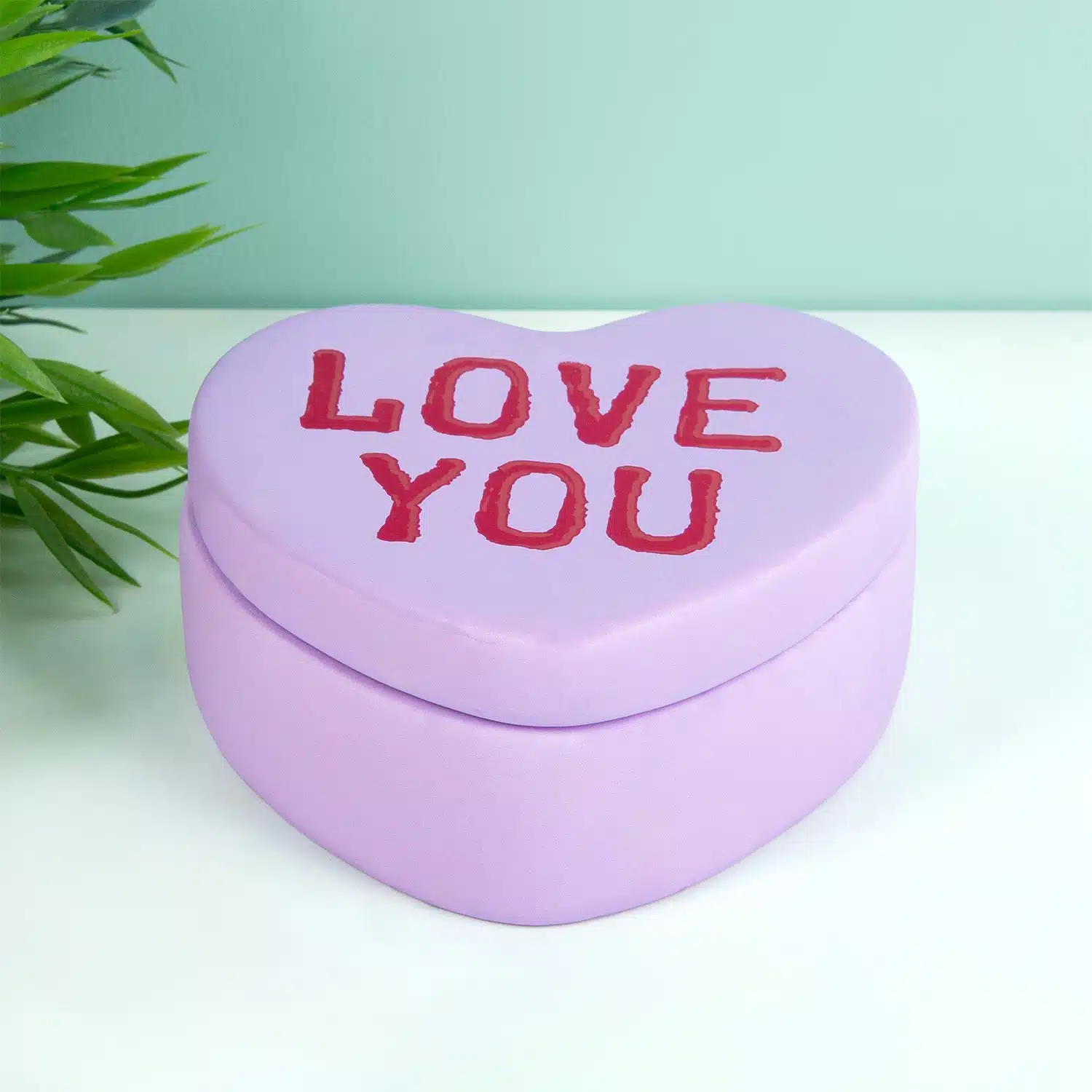 Bonbonherz Schmuckschale