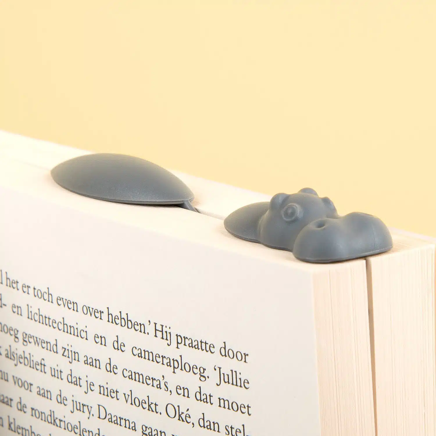 Nilpferd-Lesezeichen