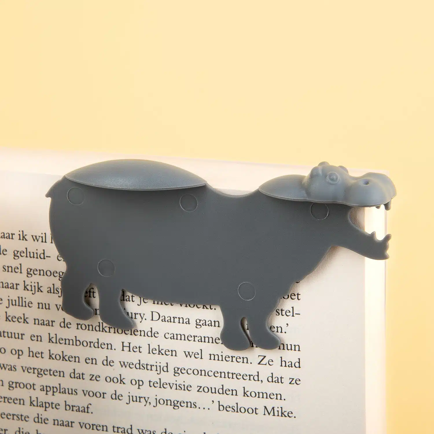 Nilpferd-Lesezeichen