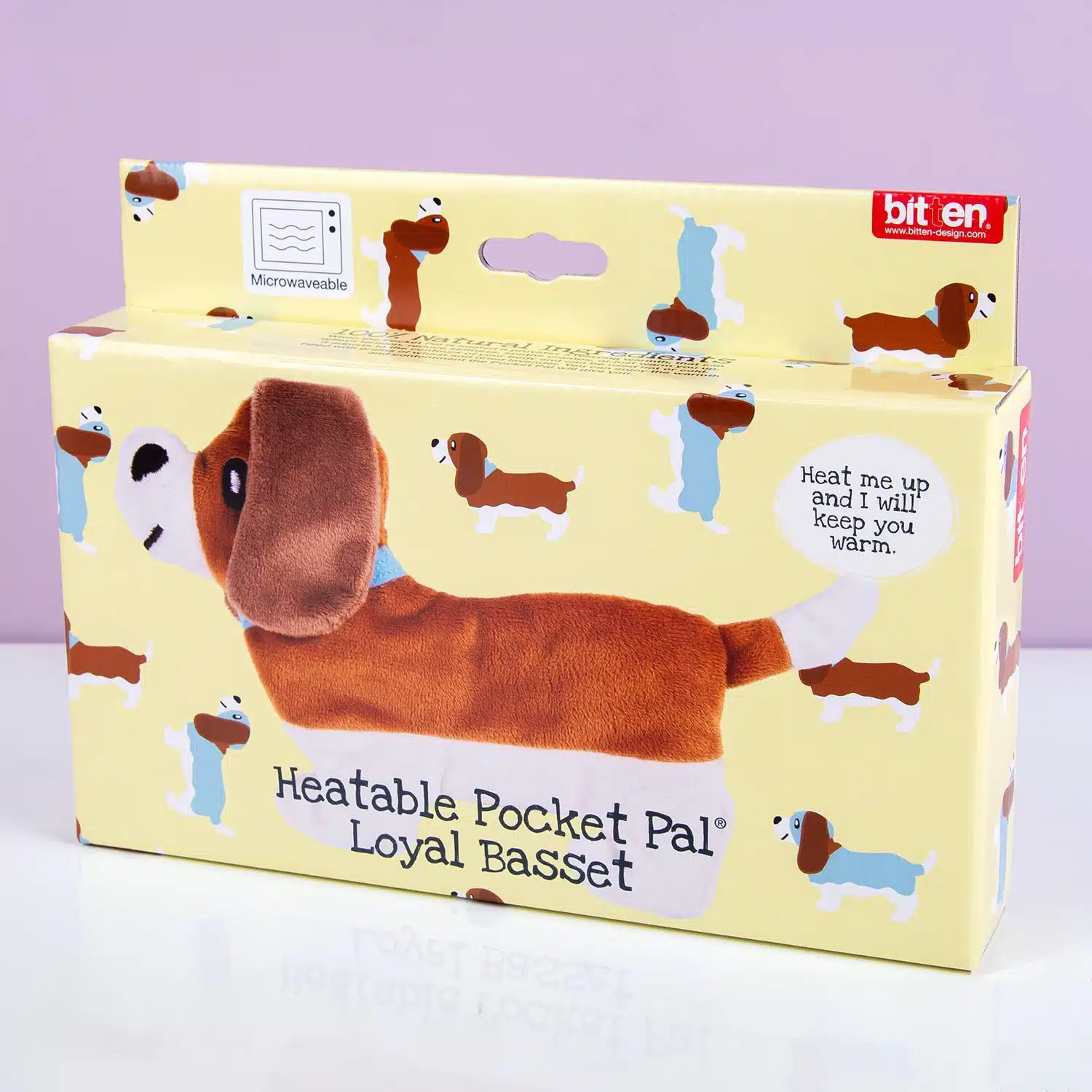 Basset-Hound Wärmekissen